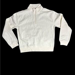 Bundle Pack - Alternative Cream Cropped Zip-Up Sweatshirt - Set of 5